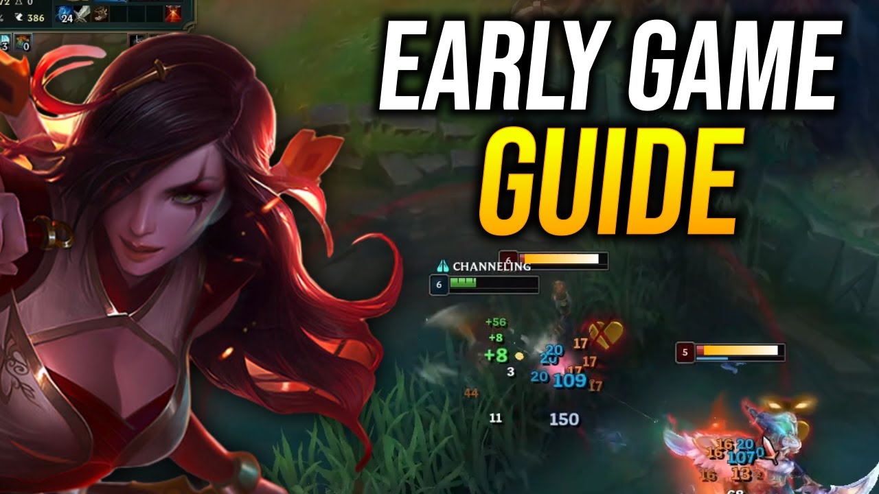How to stomp EARLY GAME as Katarina... (commentary)