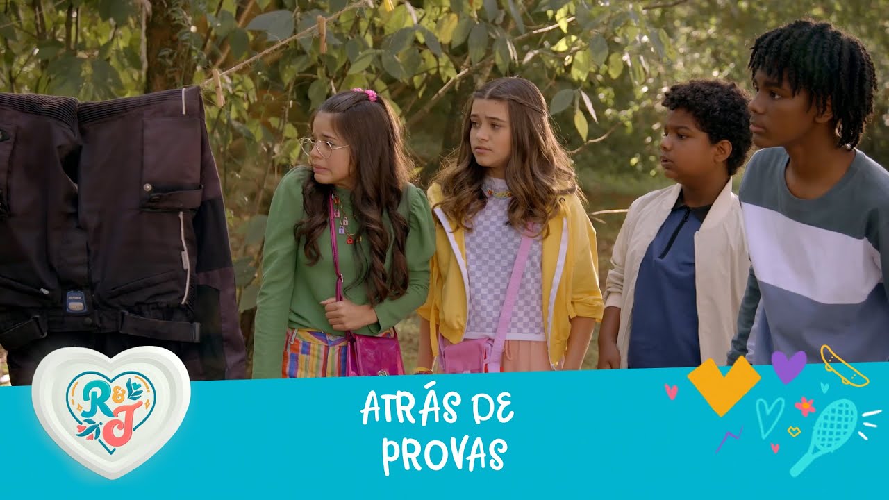 Nando, Romeu, Julieta e Lívia vão até a barraca de Bassânio | A Infância De Romeu e Julieta