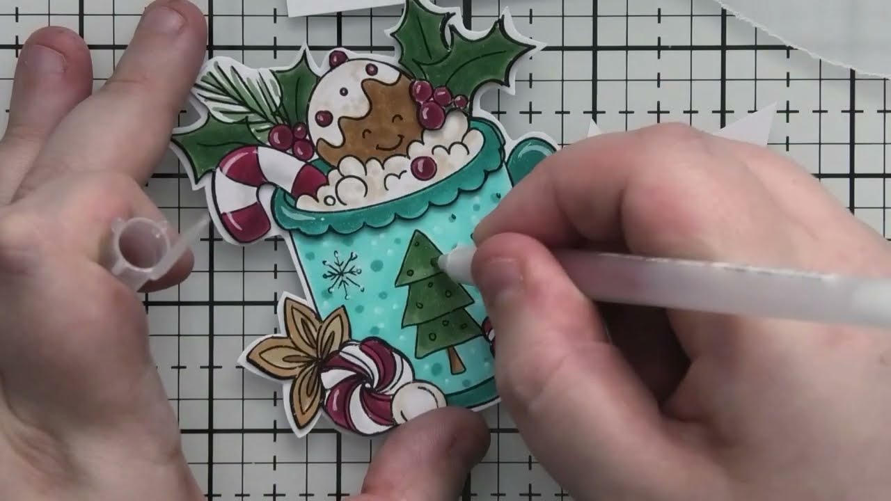 3D Decoupage with Digi Stamps!