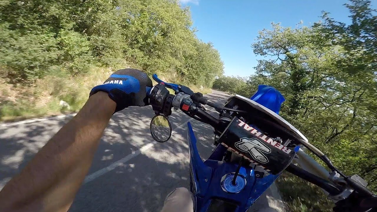 Test ride Yamaha YZ 125 2021 supermoto