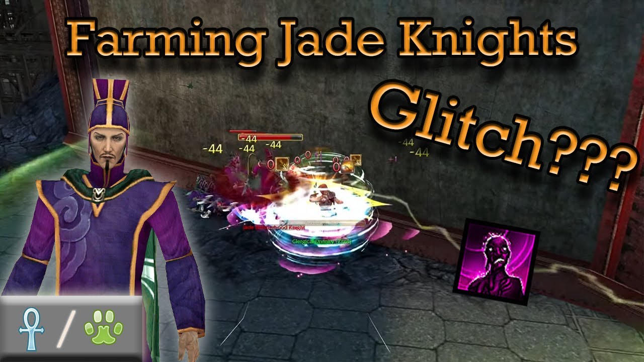 Jade Knight Farming, with what I thought was a glitch - Guild Wars Monk Farm Mo/R, HM