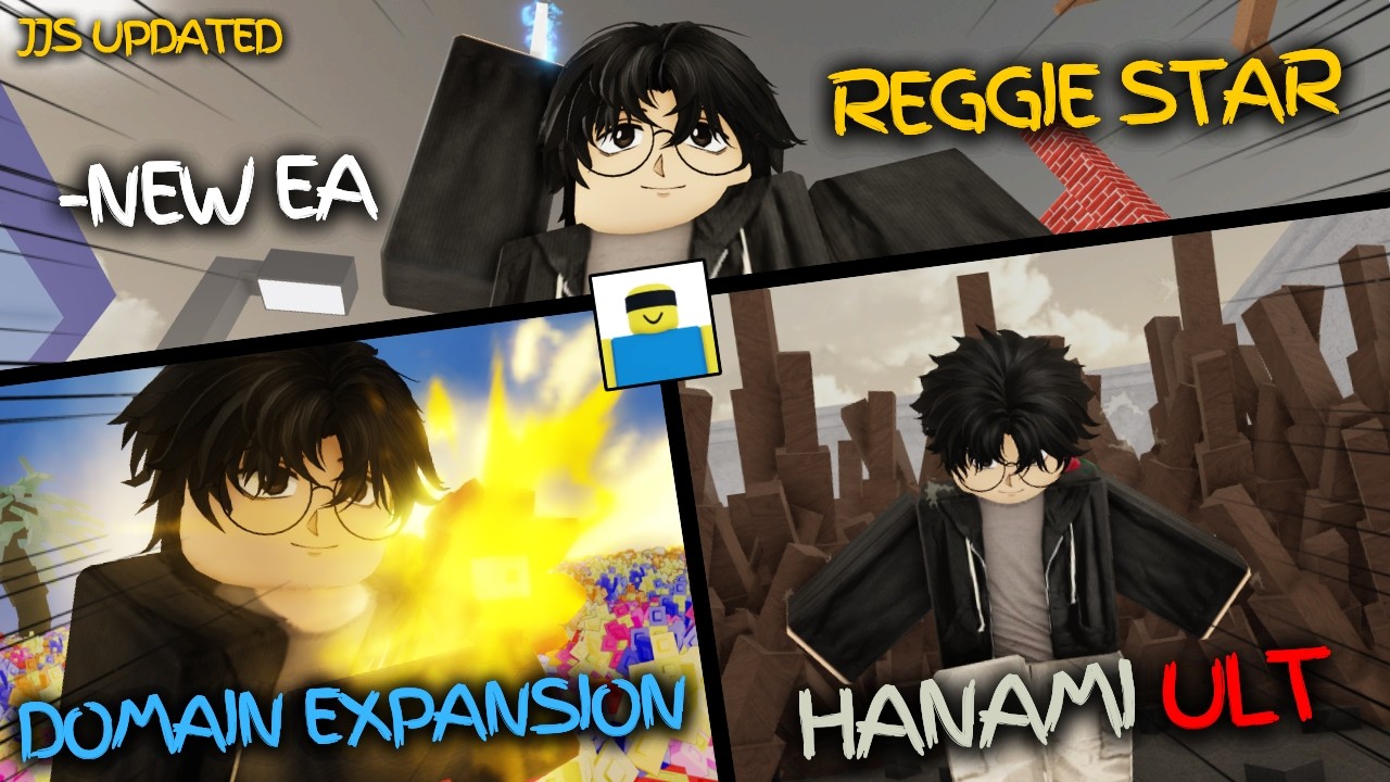 NEW REGGIE STAR EA CHARACTER + HANAMI ULT AND DOMAIN EXPANSION IN JJS UPDATE | Jujutsu Shenanigans