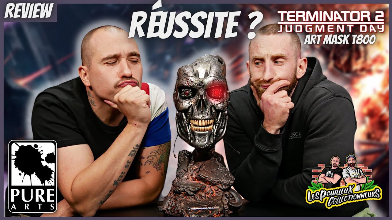 [UNBOXING] ART MASK TERMINATOR T800 BATTLE DAMAGED DE 