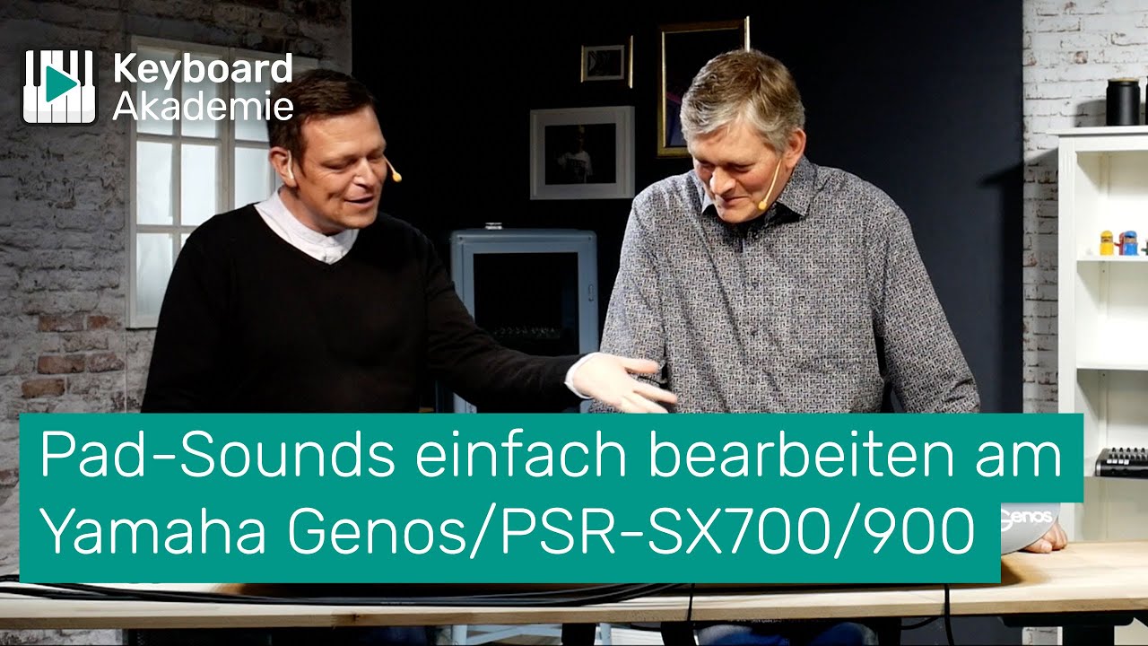 Pad-Sounds einfach bearbeiten am Yamaha Genos/PSR-SX700/900 | Power-Tipp