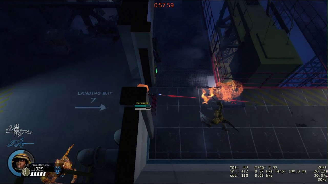 Alien Swarm: RD Landing Bay solo speedrun 1:25