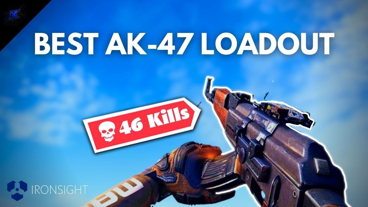 This is the BEST AK-47 Loadout in IRONSIGHT!