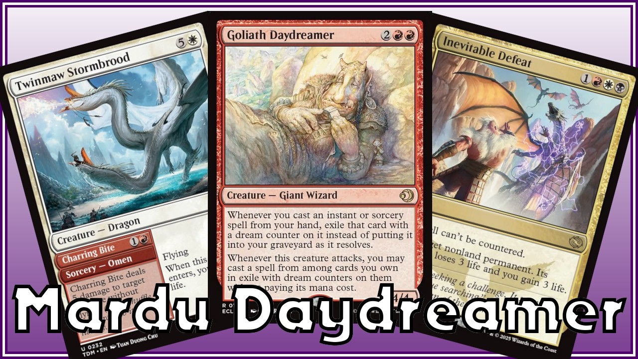 Dreaming That This Card is Playable - Mardu Daydreamer - Lorwyn Standard