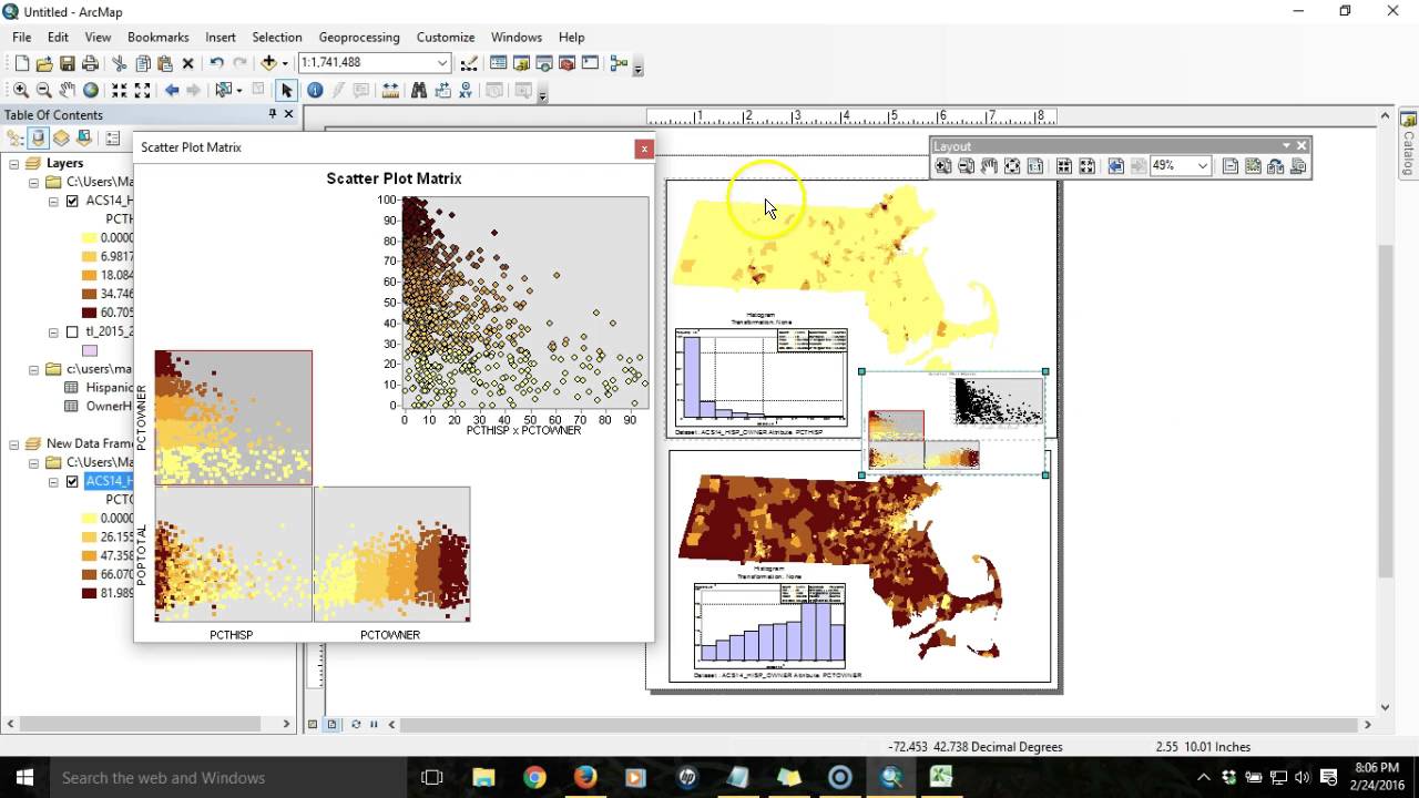 How to Analyze Bivariate Relationships in ArcGIS