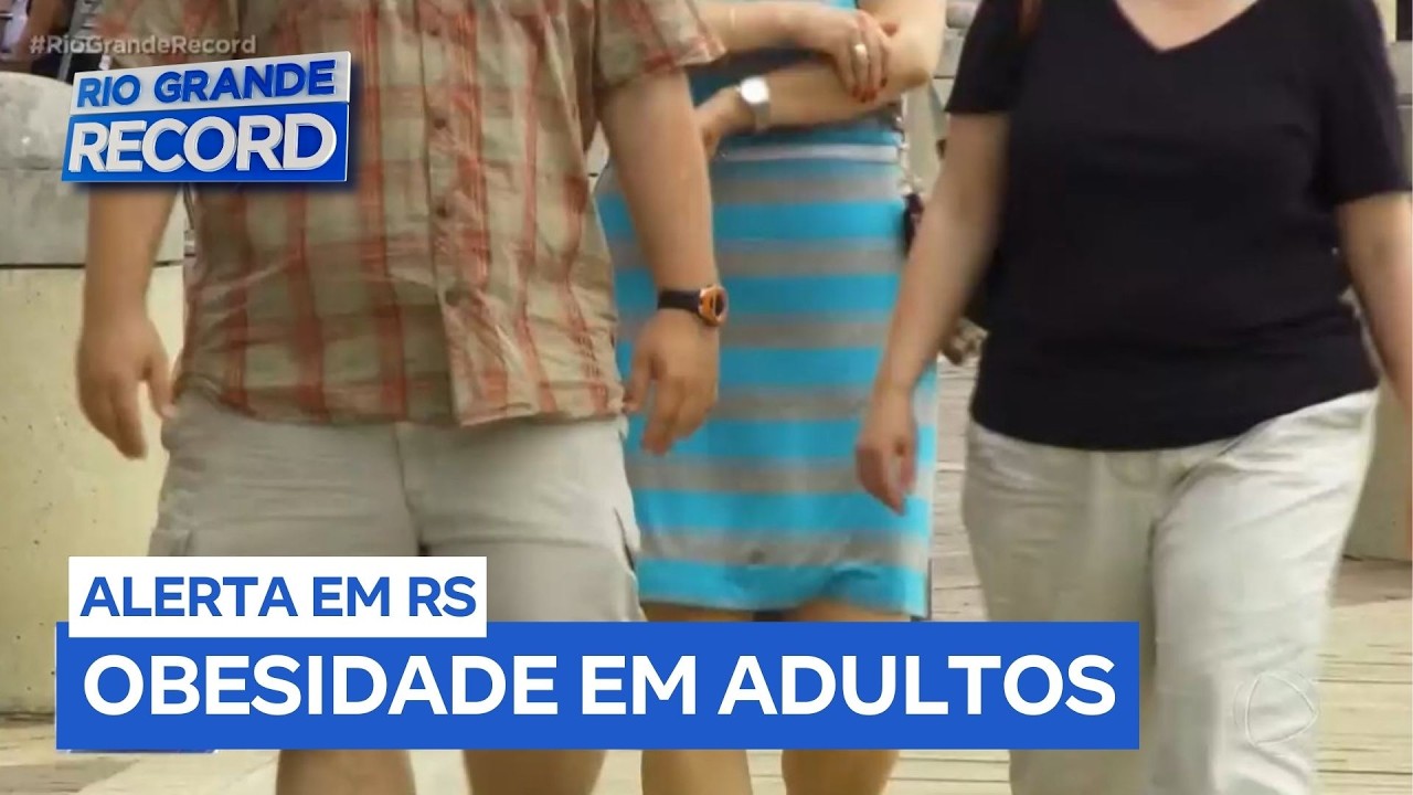 Rio Grande do Sul lidera ranking de obesidade adulta no Brasil
