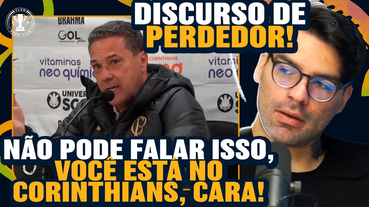 CROSS INDIGNADO com coletiva de LUXEMBURGO (Corinthians)