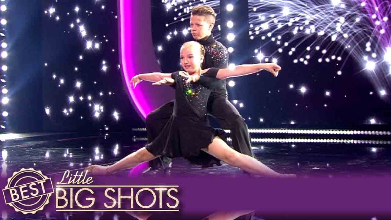 Kristina and Jesse Shine as Amazing Chachacha Dancers