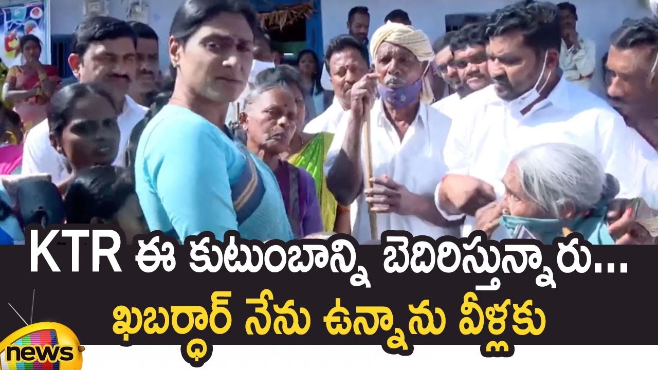 YS Sharmila Serious Warning To Minister KTR | YSRTP Vs TRS | Telangana Political News | Mango News
