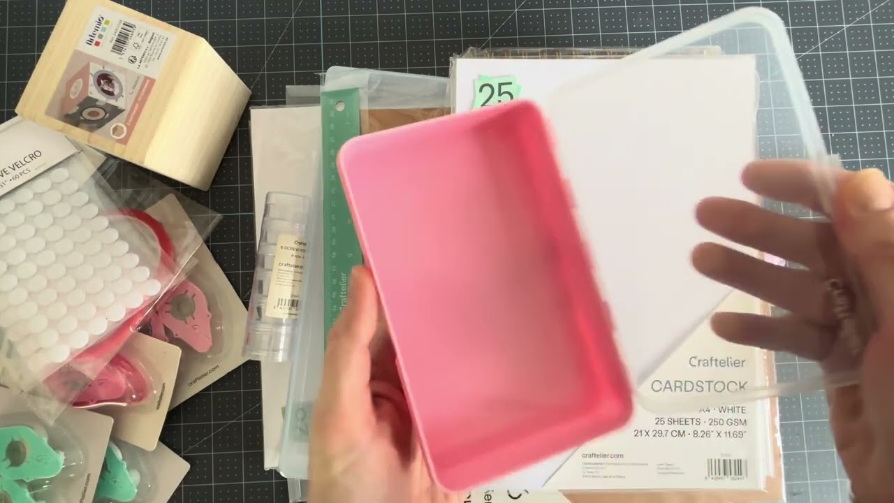 Haul @craftelier - Basics et de retour sur ma chaîne YouTube - Soldes Craftelier