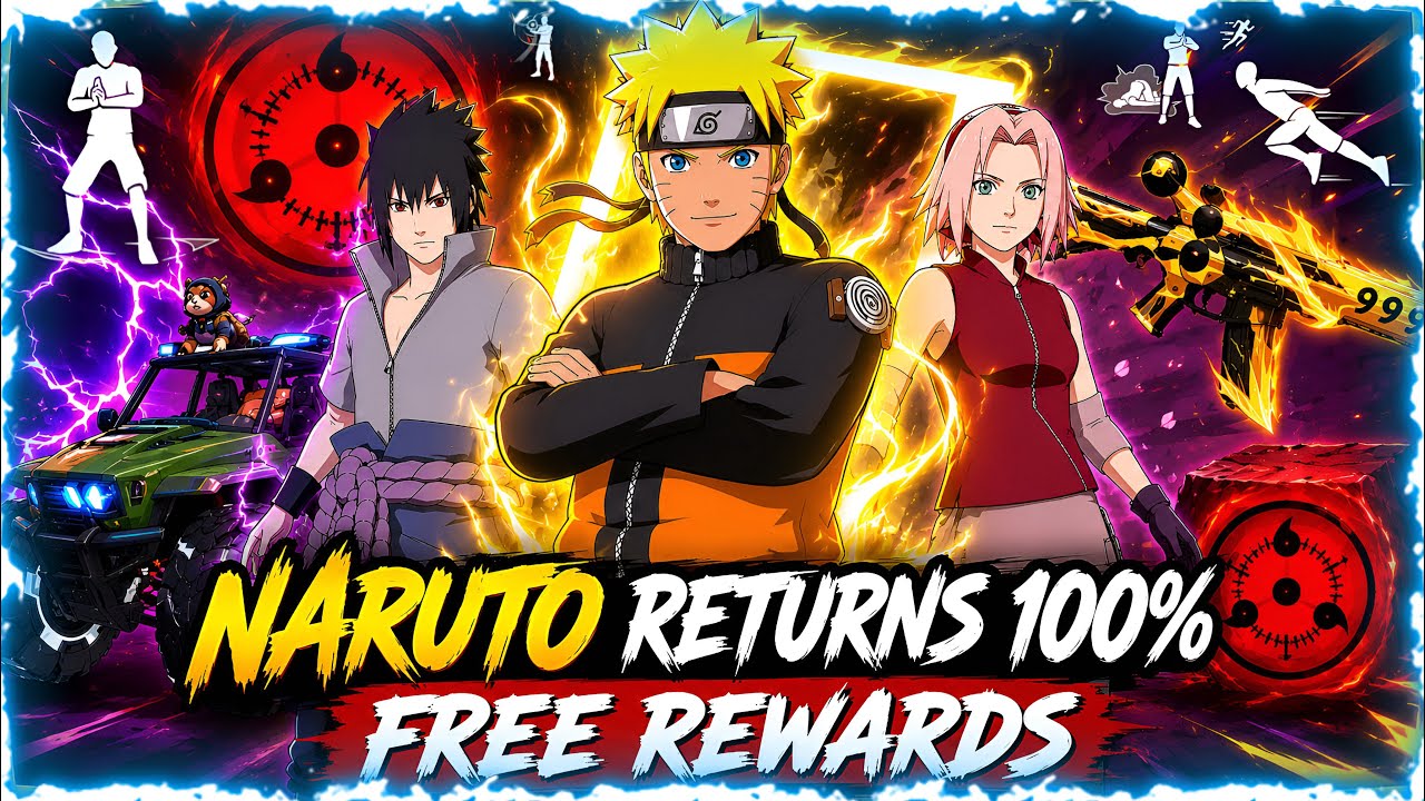 NARUTO SHIPPUDEN RETURNS % FREE REWARDS