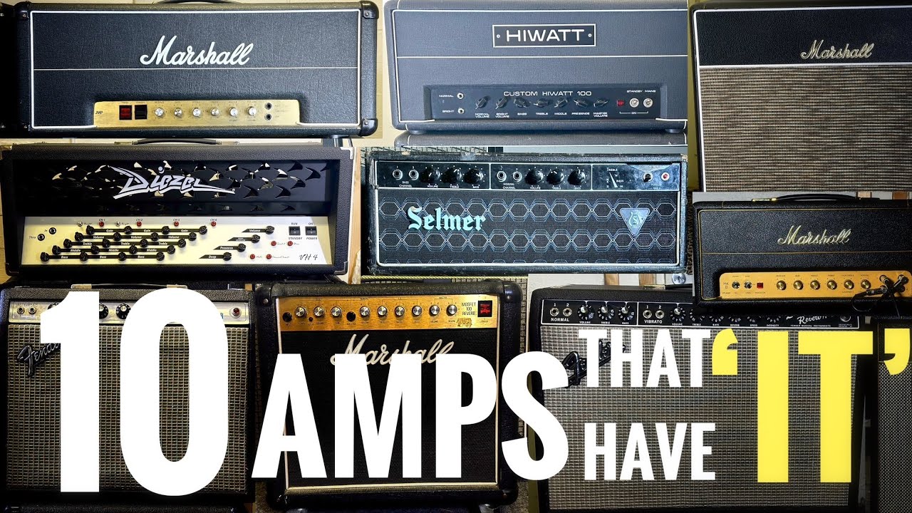 10 Classic Guitar Amps that sound like the CLASSIC RECORDS!