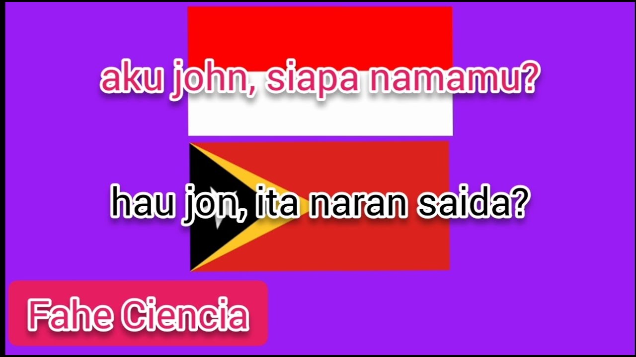 bahasa indonesia terjemahan bahasa tetun timor-leste