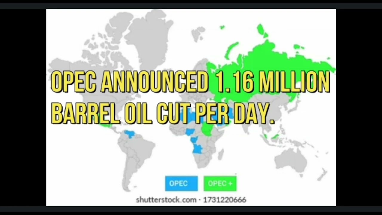 The oil cuts by OPEC plus