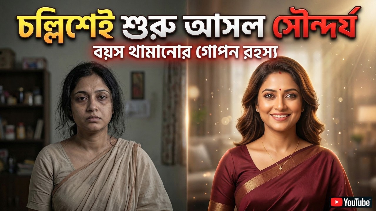 ৪০ এও তুমি রানী | বয়স থামানোর গোপন রহস্য । Life After 40 | ৪০ বছর বয়সেও ২৪-এর মতো দেখানোর বড় রহস্য