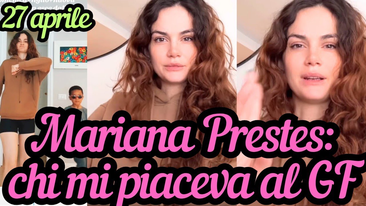 MARIANA PRESTES risponde alle domande: l'uomo che mi piaceva del GF e altre curiosità