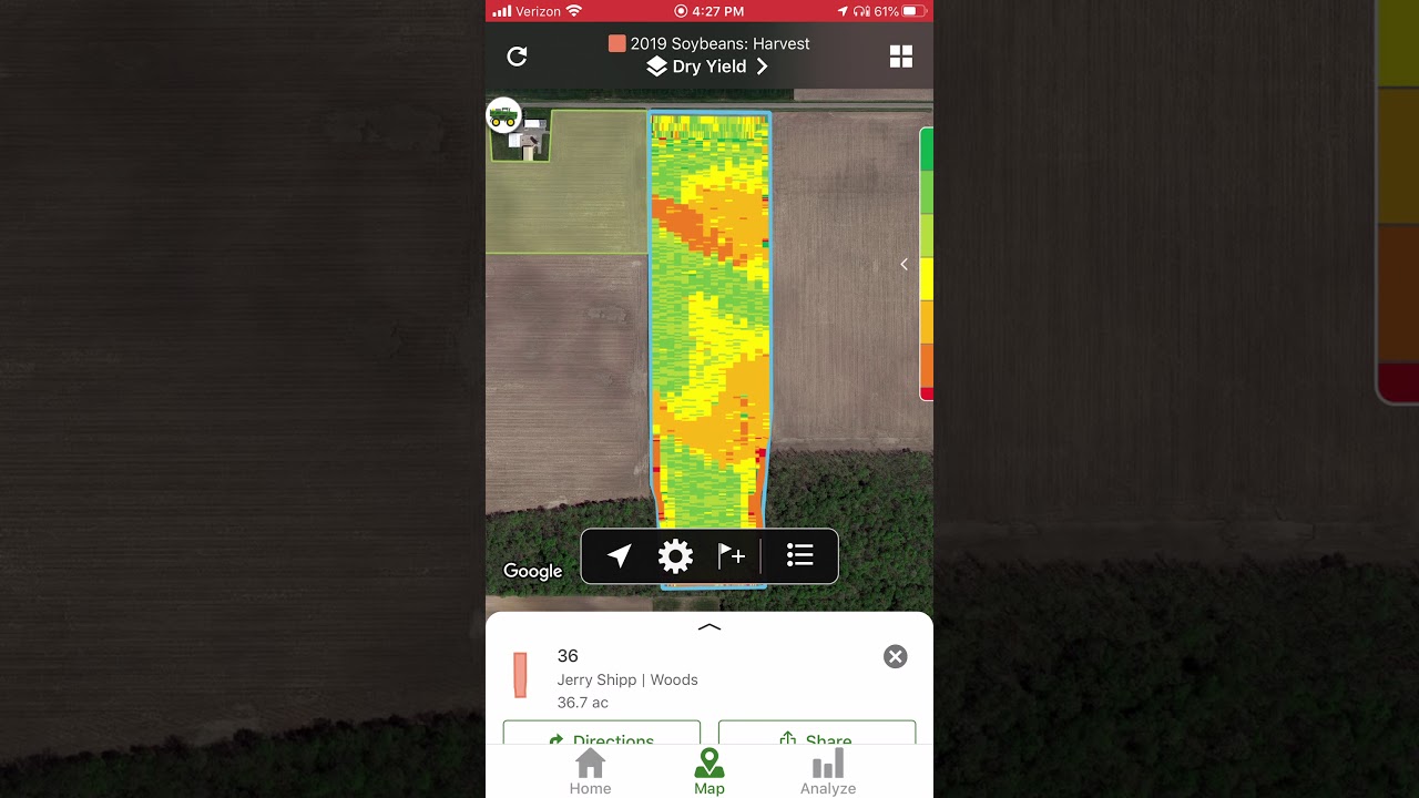 How to Print a Field Map | Operations Center Tutorials | Mobile