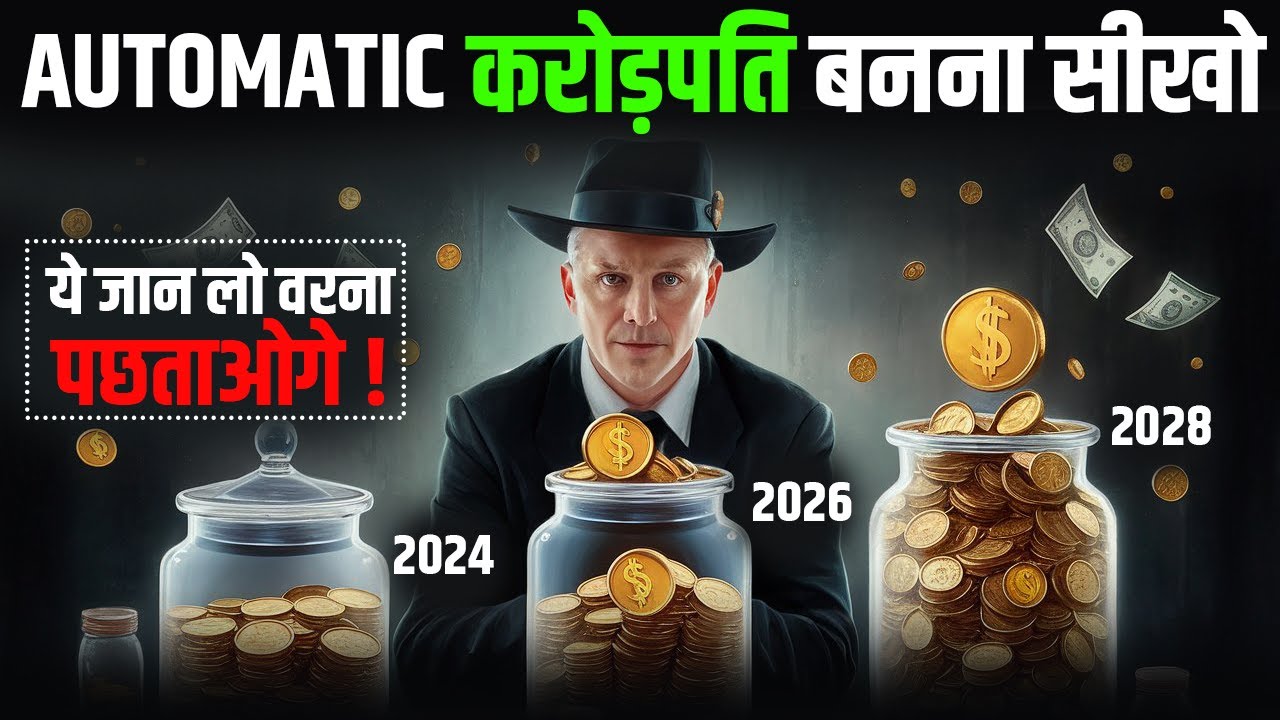 Automatic करोड़पति बनना सीखो। अमीर बनने का सबसे FAST तरीका। The Automatic Millionaire Book Summary.
