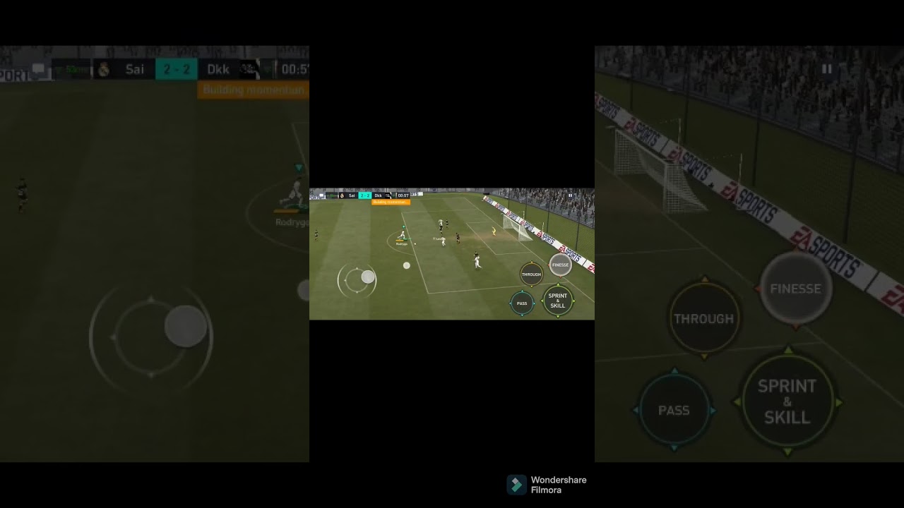 Tika - Tiki and amazing knuckle ballfrom Rodrygo | Sai-borg | #fifa #fifa23 #fifa22