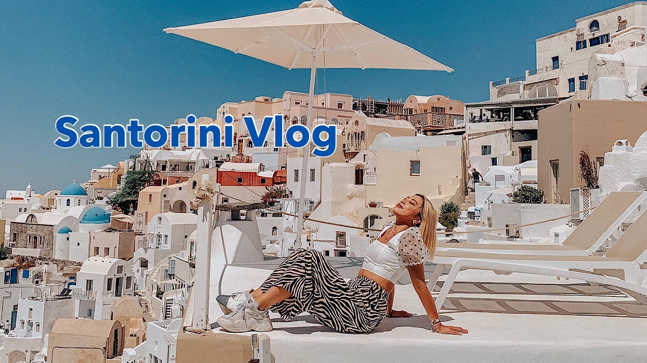 Santorini vlog サントリーニVLOG
