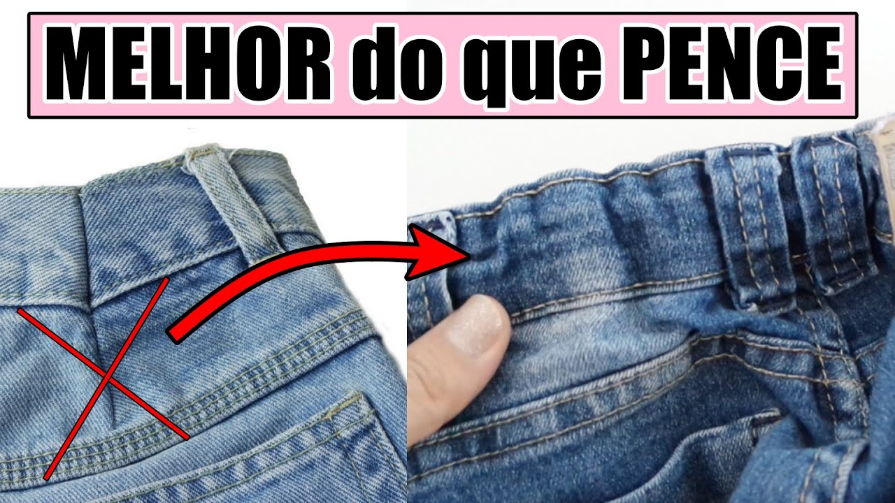 COMO APERTAR CÓS SEM FAZER PENCE | COMO APERTAR CINTURA COM ELÁSTICO | SUELLEN REZENDE