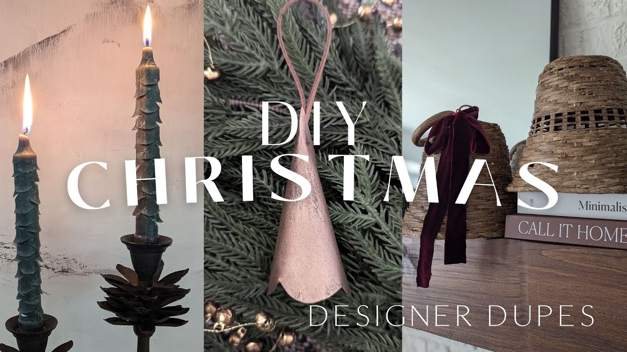 Christmas Thrift & DIY Designer Dupes / Easy & Fast Holiday DIYs