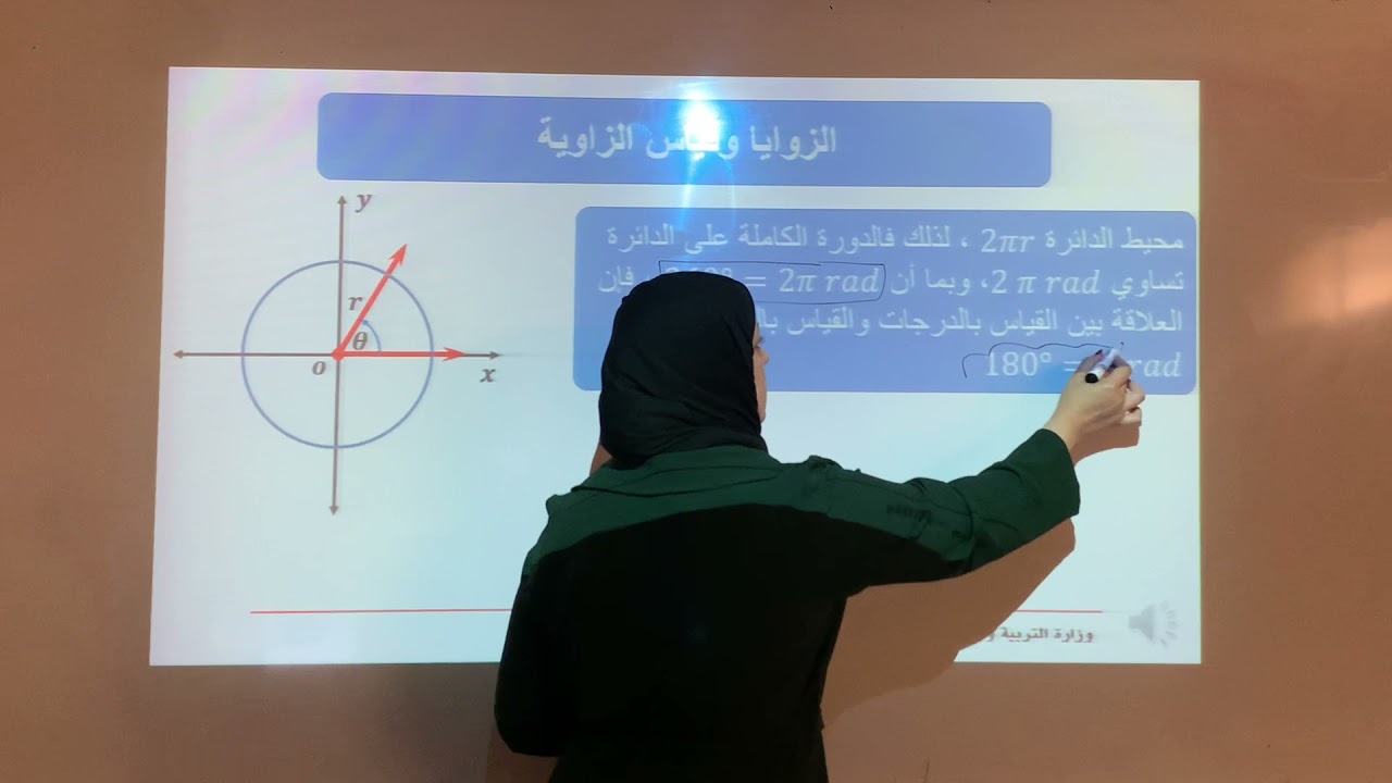 الزوايا وقياس الزاوية/ ريض٢٦٢