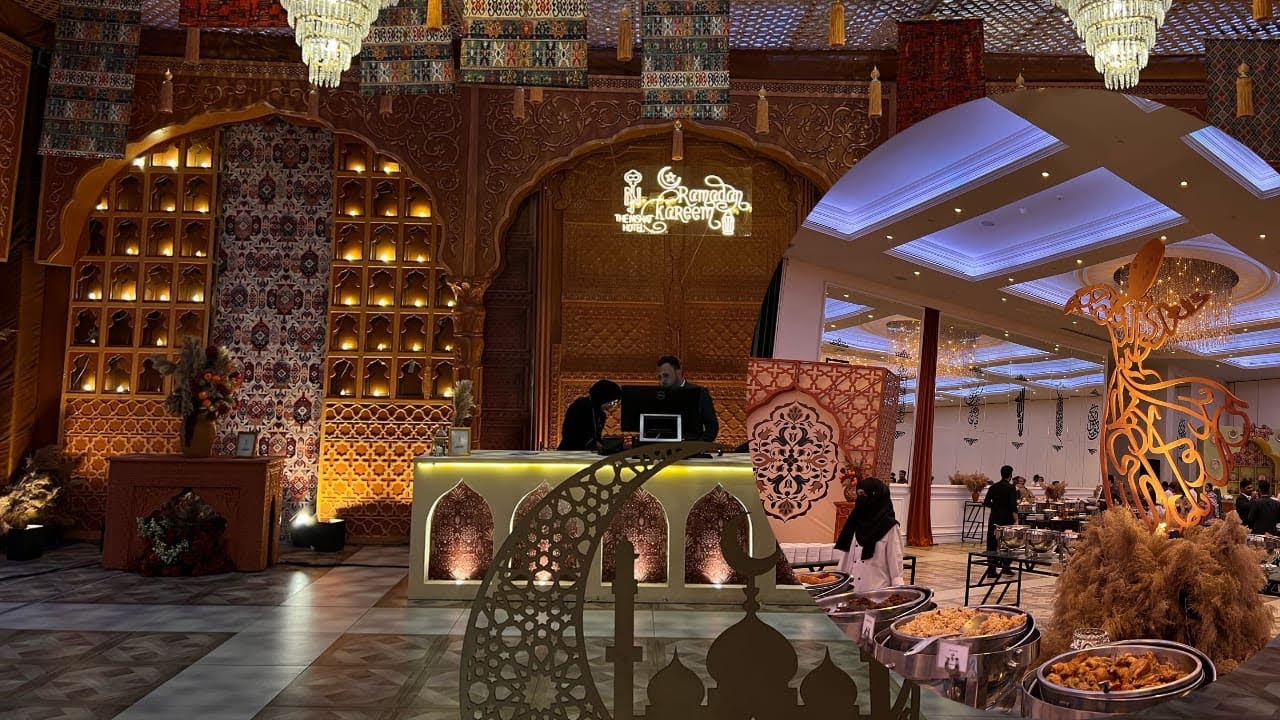 Iftar dinner buffet at luxurious the nishat emporium ✨⭐️| Ramadan highlights ✨