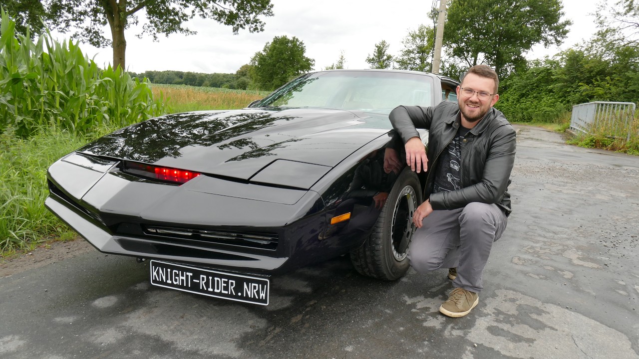 KITT und ich beim Sat1 | KNIGHT-RIDER.NRW