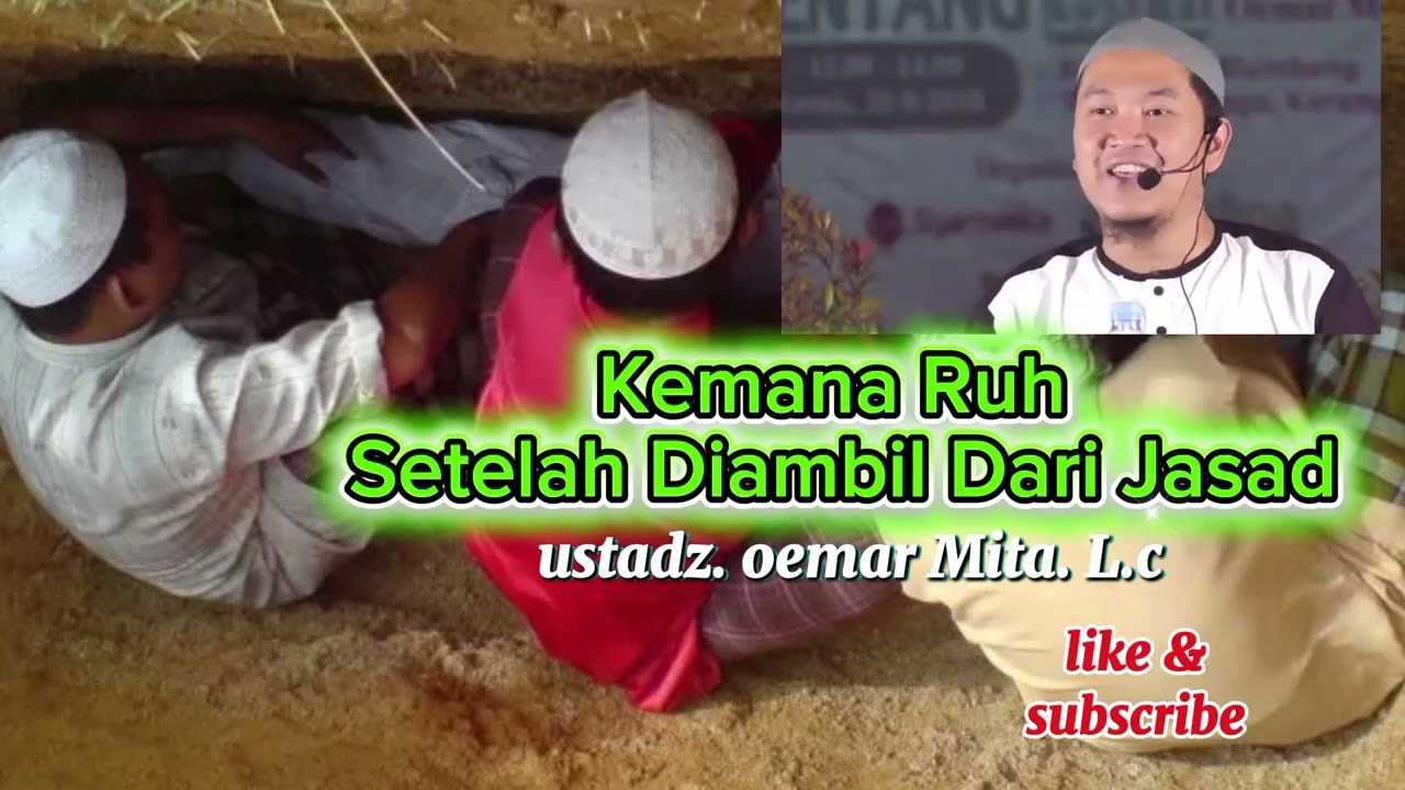 Kemana ruh setelah diambil dari jasad????