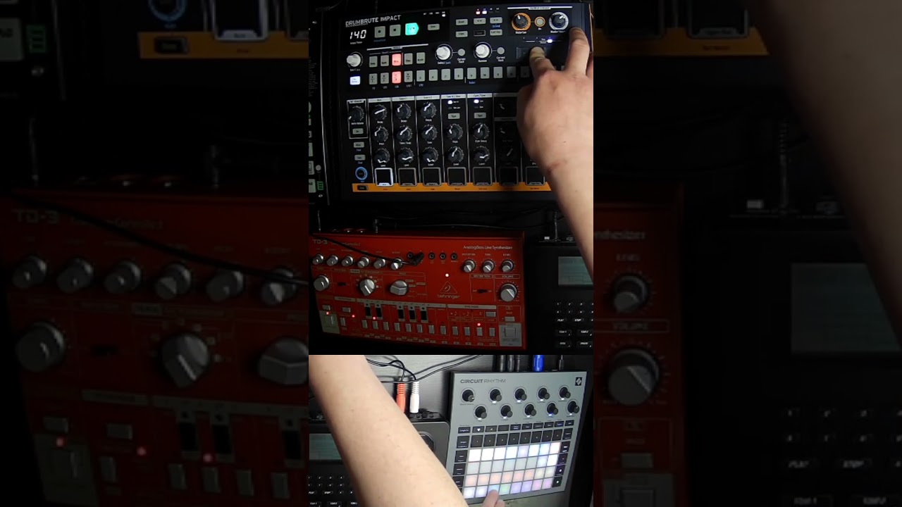 Acid Techno DAWless #acidtechno #dawlessjam #acid #electronicmusic #techno #synthjam #synth #music