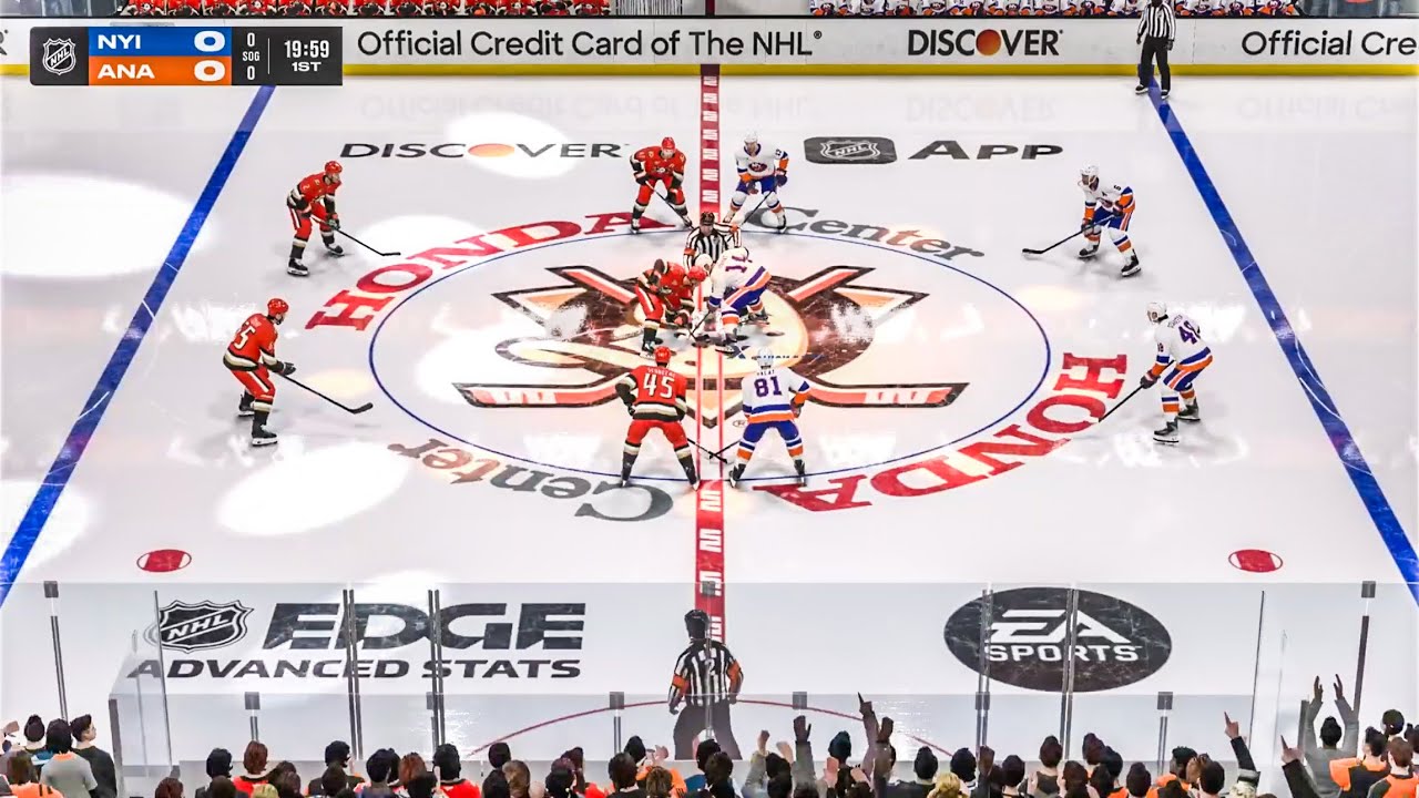 Anaheim Ducks vs New York Islanders 3/4/2026 NHL 26 Gameplay