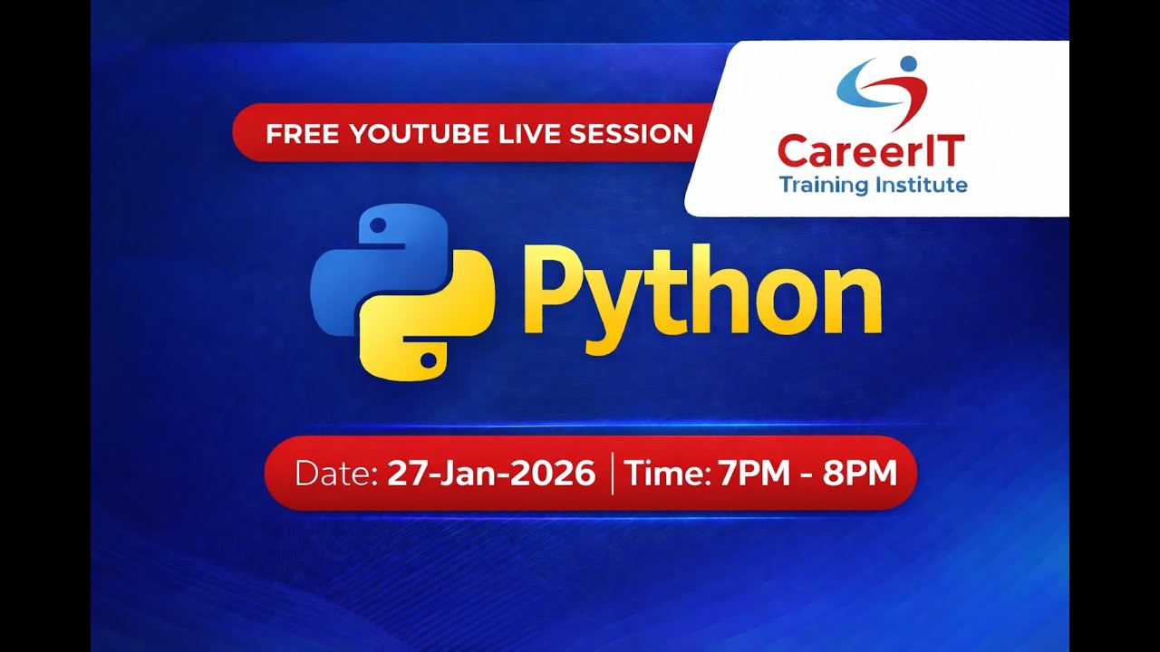Python for Beginners – FREE Live Session | CareerIT | Hands-On Training-Day-5