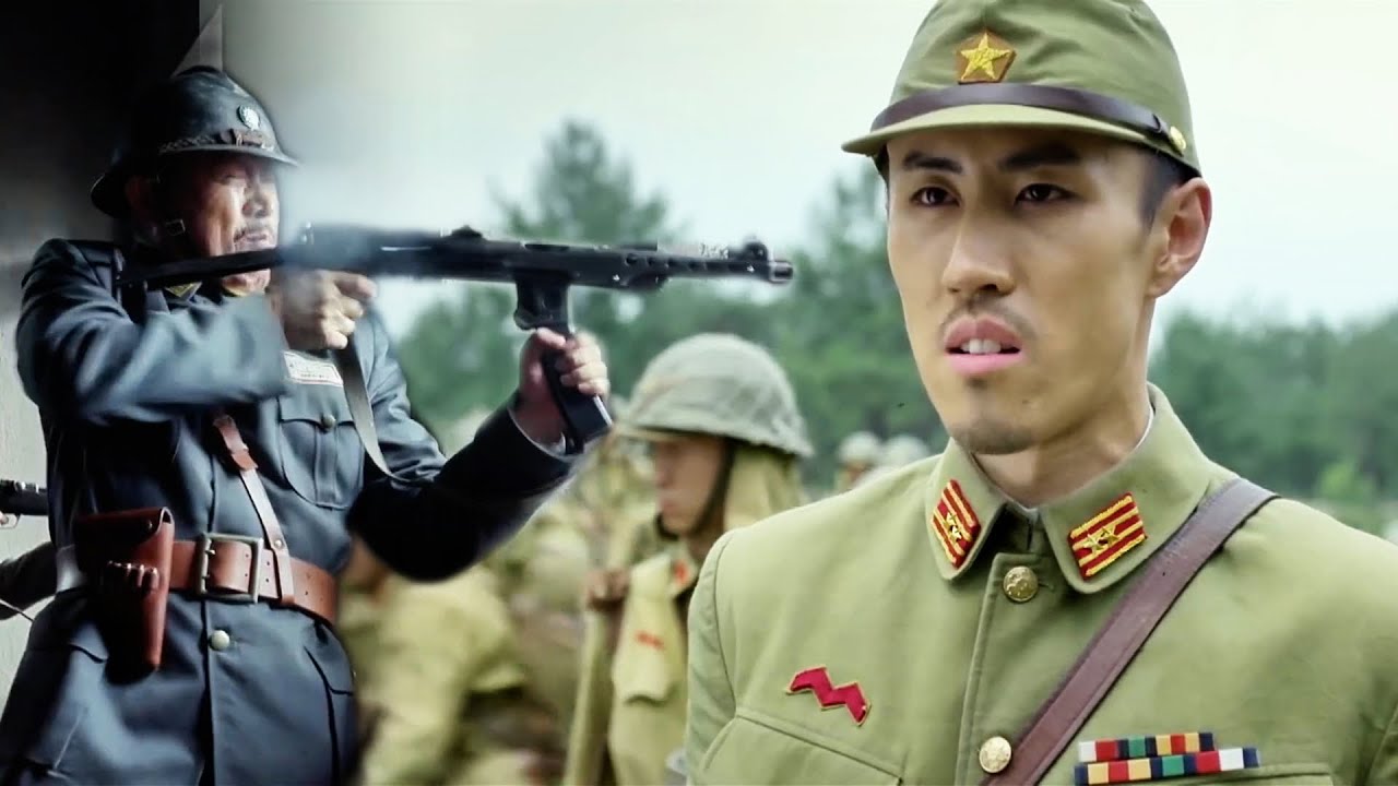 日軍大佐以為八路人少好欺負，沒想到偷襲不成被反殺，丟下隊伍狼狽逃跑！⚔️ 抗日 Kung Fu #抗日 #電影 #功夫