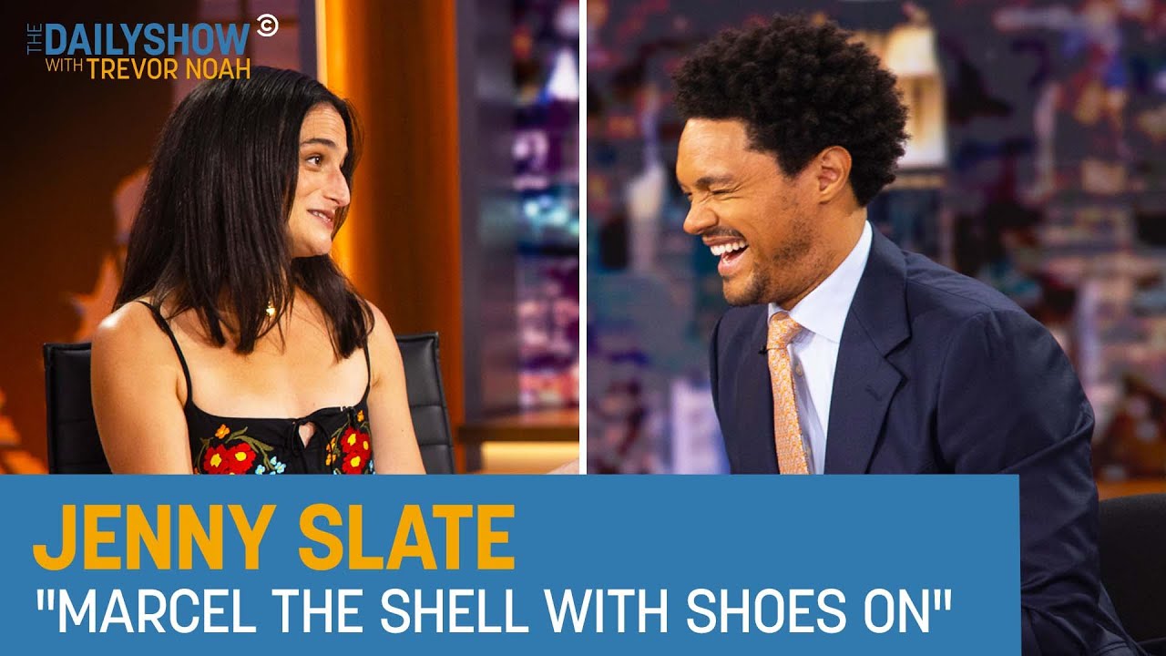 Jenny Slate - Telling a Heart-Wrenching, Feel-Good Story with Marcel the Shell | The Daily Show
