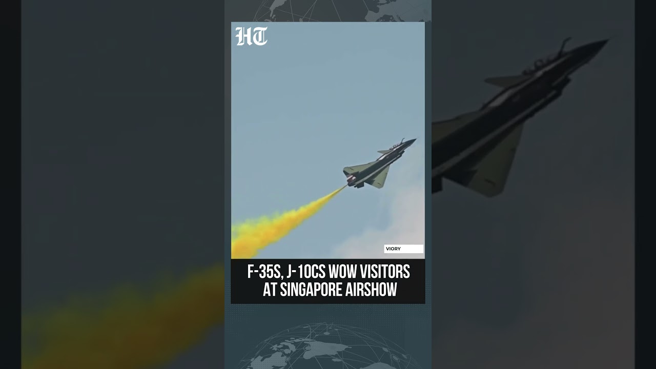 Сингапур: американские F-35 и китайские J-10C в центре внимания авиасалона | #shorts