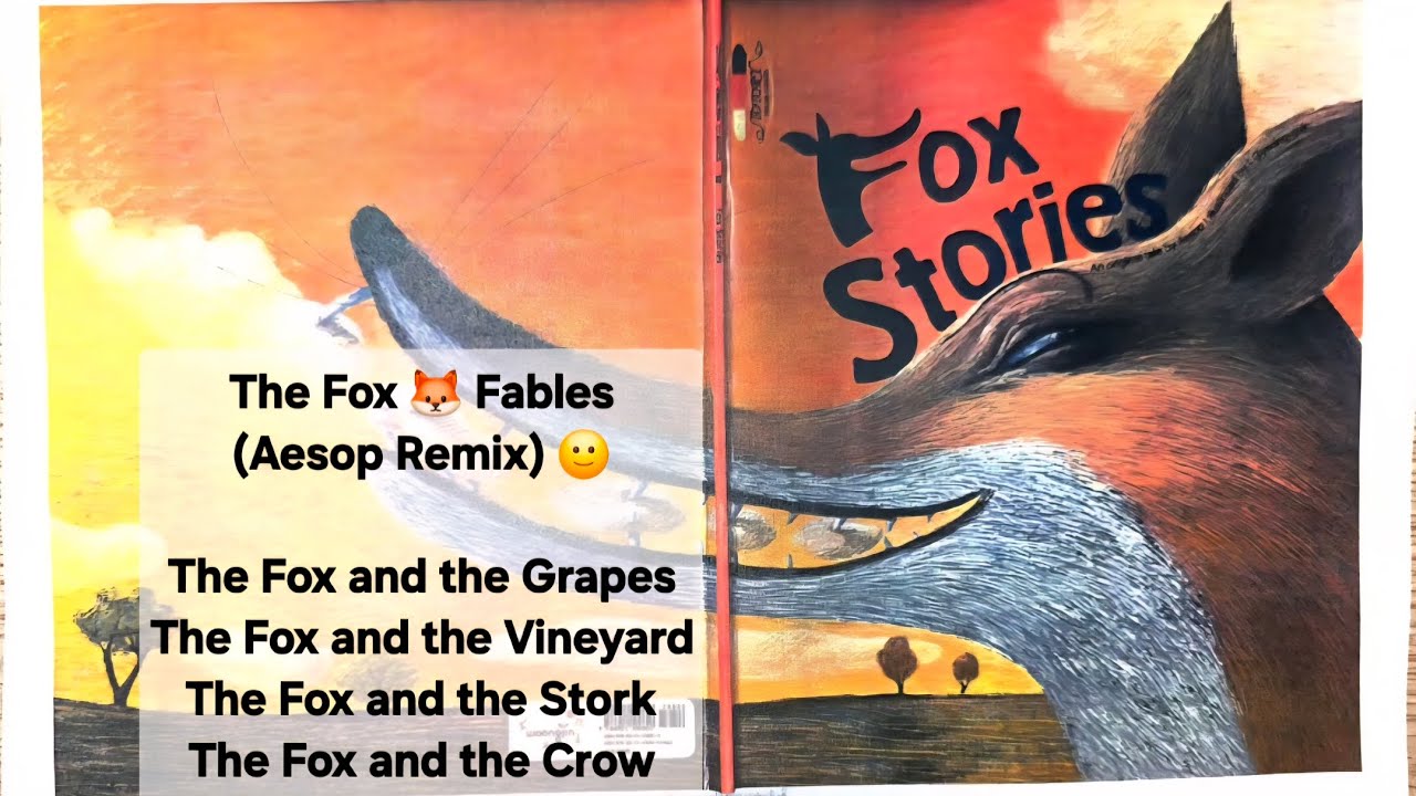 English book reading for my students ❤ The fox fables by Aesop (웅진 토토리 세계명작 시리즈)
