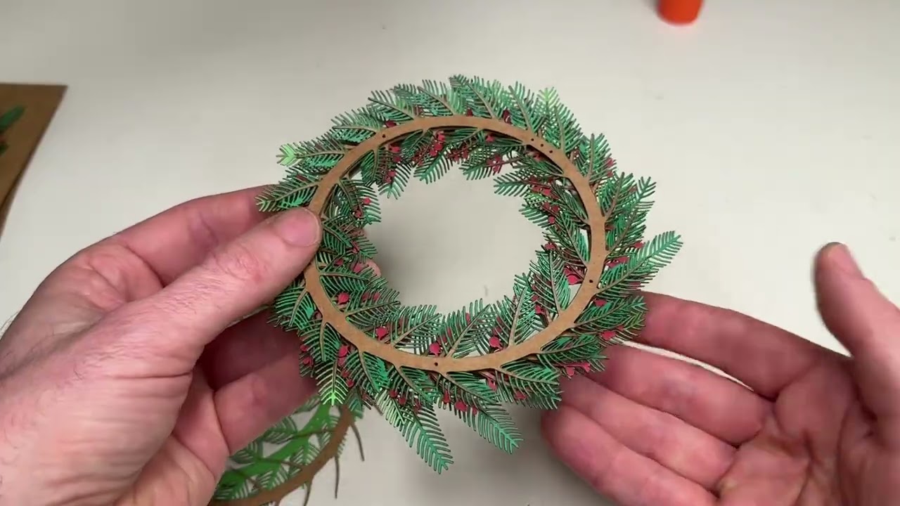 Laser Cut Wreath Assembly Video