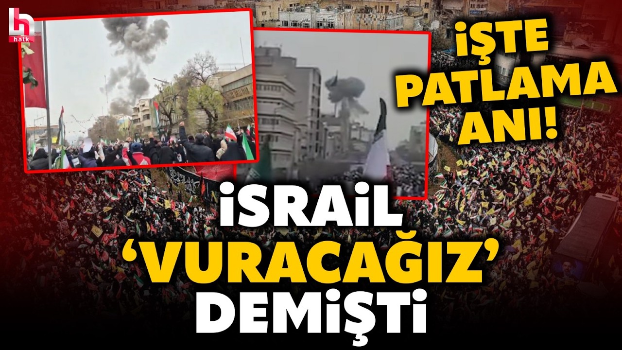 Tahran'da bugün Kudüs Günü yürüyüşü var: Miting alanın hemen yakınında patlama oldu!