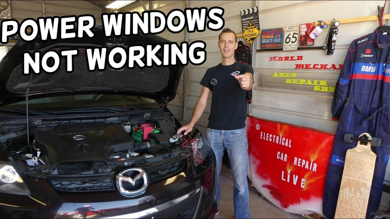 POWER WINDOWS NOT WORKING. POWER WINDOWS FUSE MAZDA CX-7