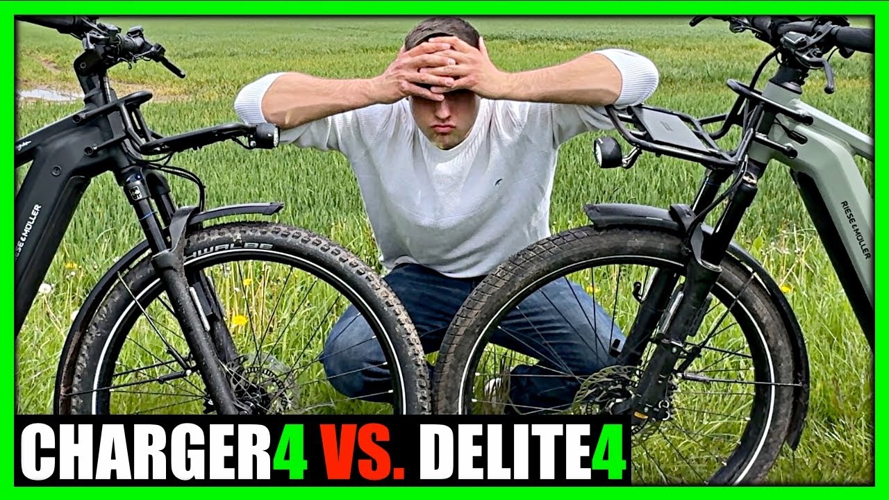 Delite4 vs. Charger4 | Welches Riese und Müller ist besser?