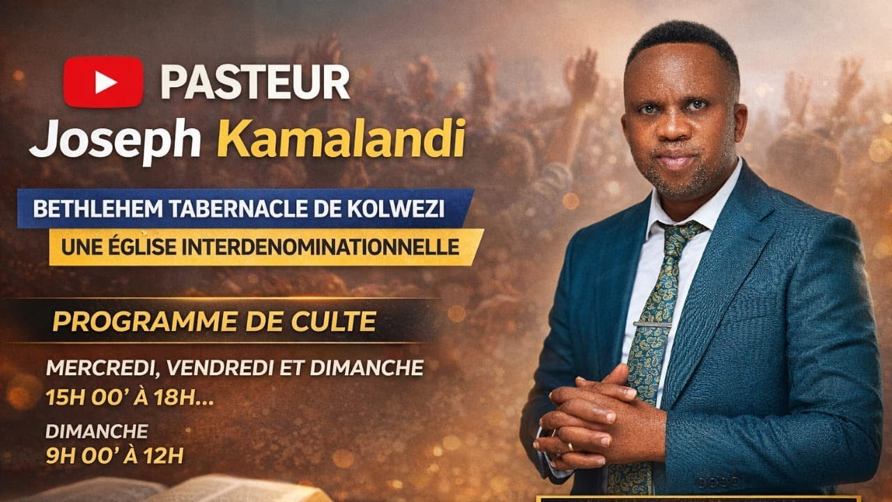 DIMANCHE 08-02-2026______Ministre Pierre Kalonda____Theme__SHALOM