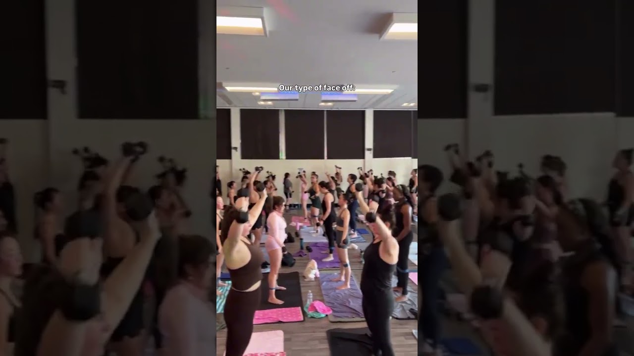 Face off, pilates version 