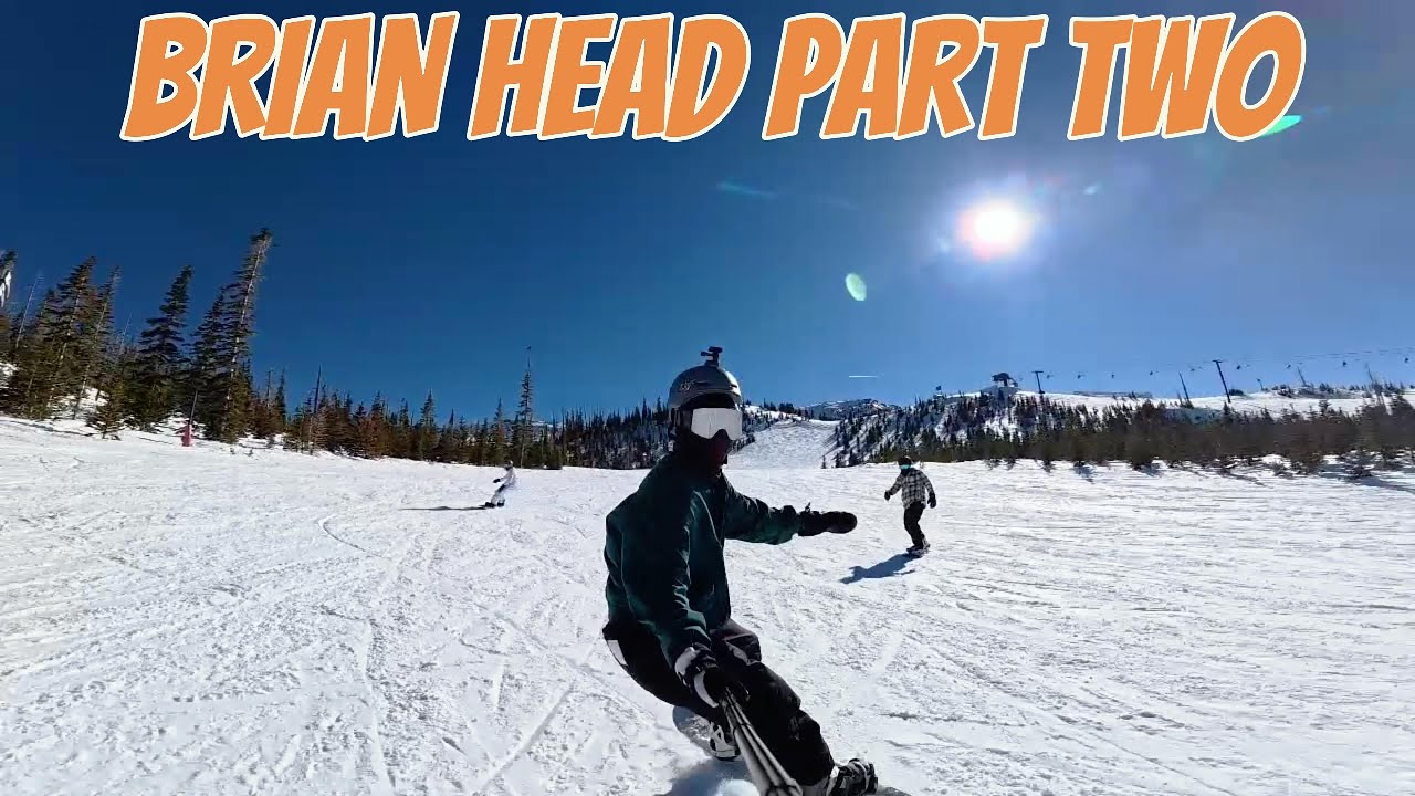 POV SNOWBOARDING BRIAN HEAD PART 2