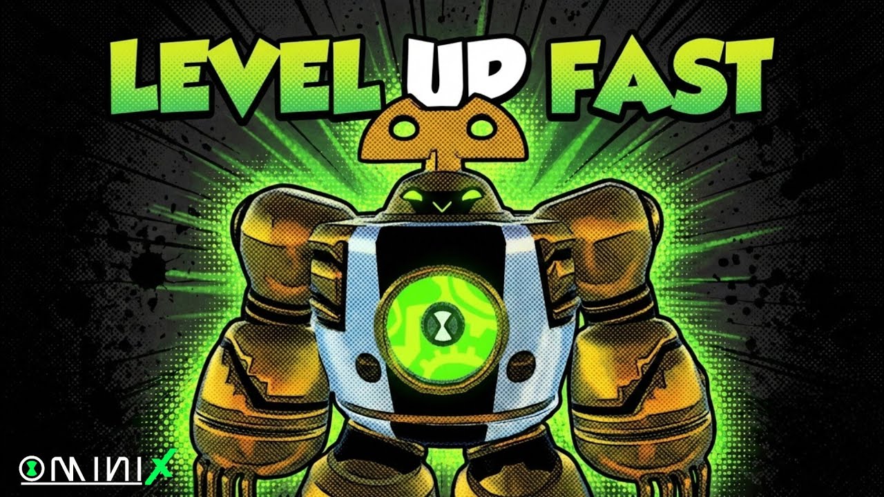 HOW TO GET LEVELS IN OMNI X - Omni X #ben10 #roblox