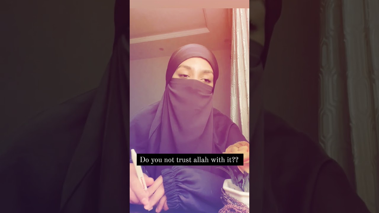 do you not trust Allah with it?? |#shorts#youtubeshorts #ramadan  #firal