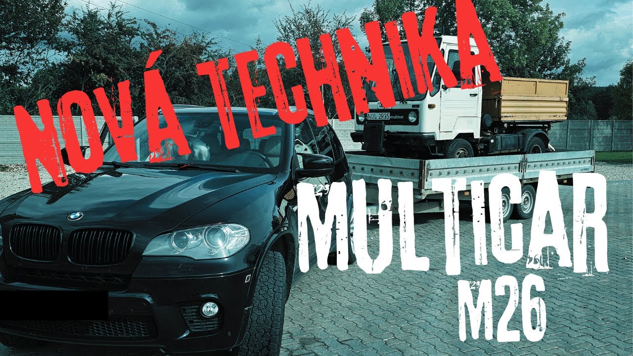Kupujeme Multicar M26! A hned trable s Parkside a dopravou🔧🚜